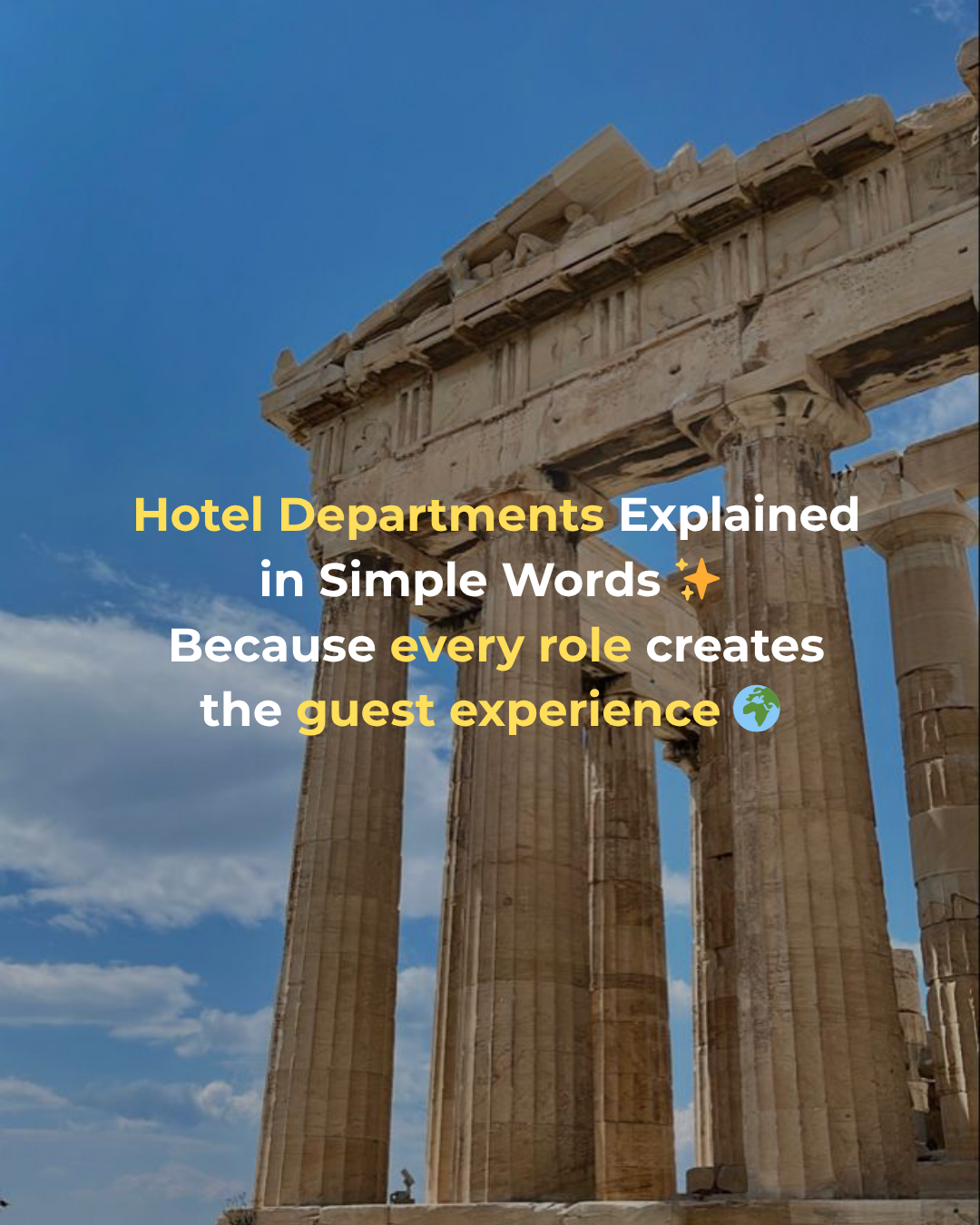 Hotel Departments Explained in Simple Words